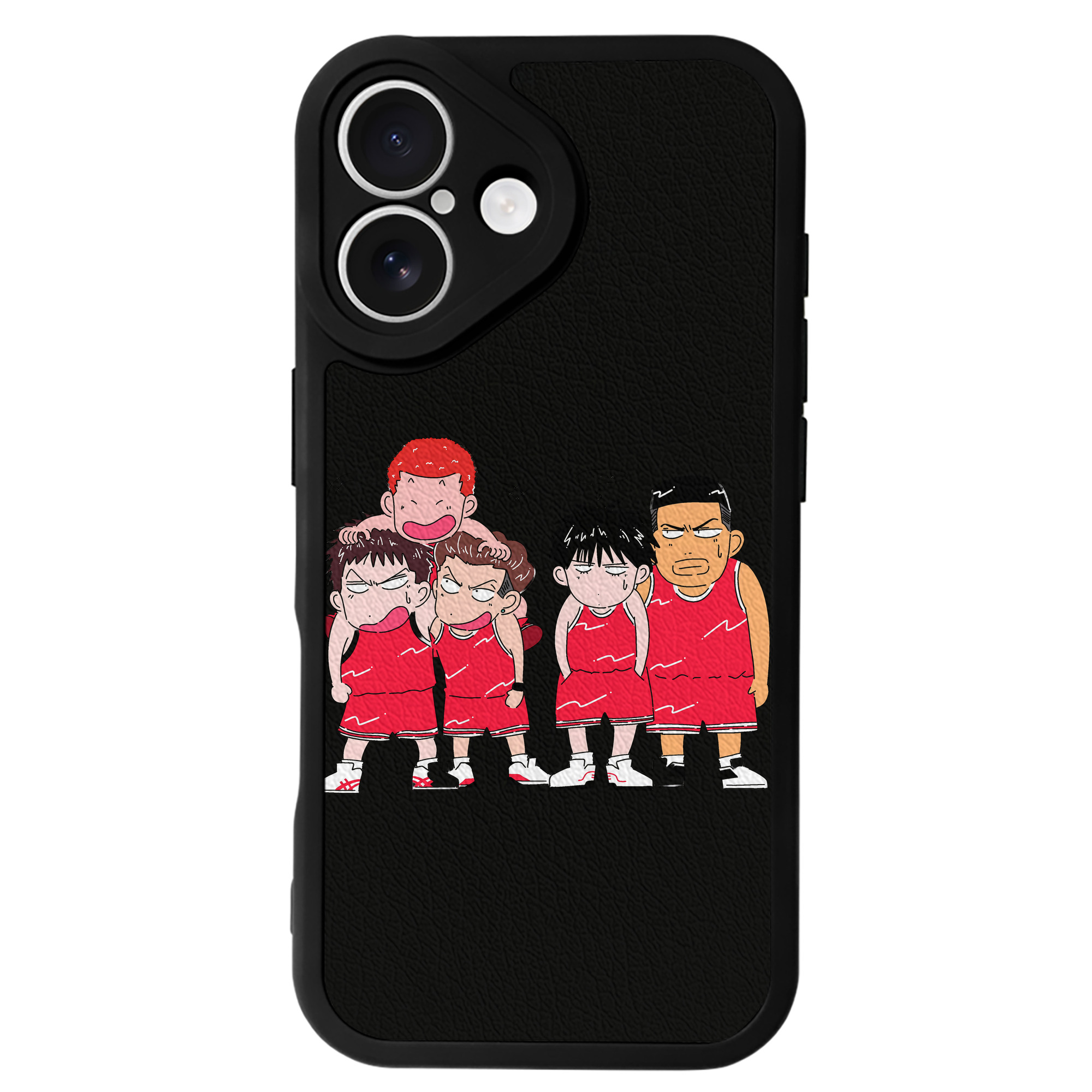 （画像用） SLAM DUNK／スラムダンク 【iPhone 16シリーズ対応】シリコンスマホケース（レザー調） 材質：シリコン